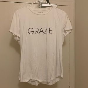 Banana Republic White Soft Cotten Tee